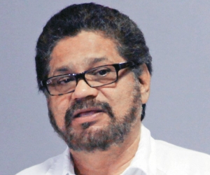 Iván Márquez, jefe de las Farc.