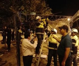 Distrito desmontó talleres, lavaderos y peluquerías del espacio público