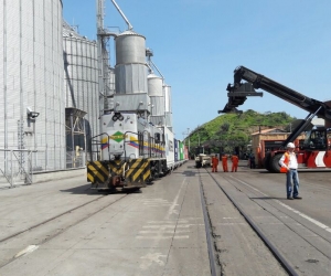 Tren de carga que busca ser reactivado por el Puerto de Santa Marta