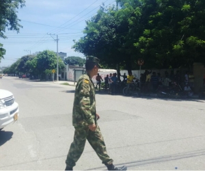 La gente entró en pánico tras la emergencia que ocurrió este lunes. 