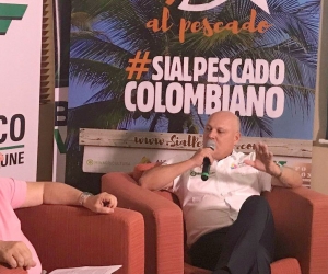 En el marco del Congreso Nacional de Comerciante en Santa Marta fue hecho el lanzamiento de la campaña “Sí al pescado colombiano”.