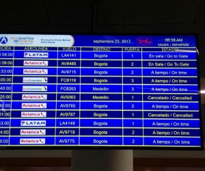 Vuelos cancelados en Avianca.