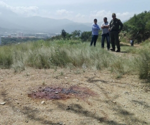 Lugar de los hechos, cerro de El Reposo. 