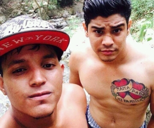 Jesús David Meneses y Francisco Báez