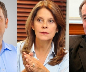 Iván Duque, Marta Lucía Ramírez y Alejandro Ordónez.