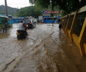 Las vías colapsaron. 