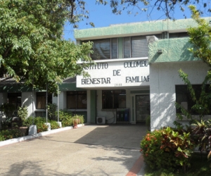 Fachada de la sede del ICBF Magdalena 