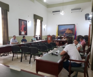 Sesión de la Asamblea del Magdalena realizada este jueves.