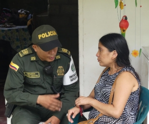 Juliana Sanguino, madre del niño desaparecido, pide a las autoridades que lo encuentren. 