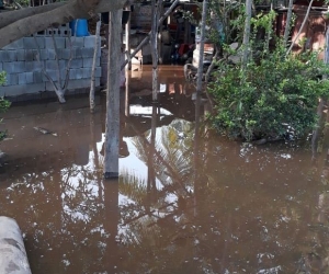 Emergencias por lluvias en Ariguaní.