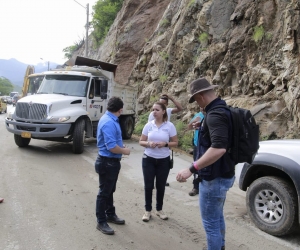 El Alcalde, Rafael Martínez lidera el recorrido.