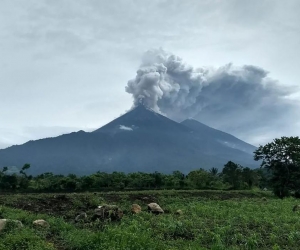 Volcán de Fuego, en Guatemala.