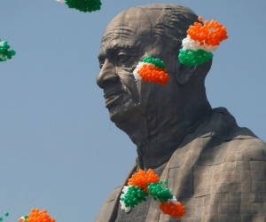 Inauguración de la estatua de Sardar Patel