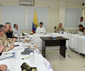 El presidente Duque lideró el Consejo de Seguridad que se realizó en el Batallón Córdova.