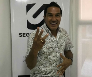 Checo Acosta durante su visita a Seguimiento.co