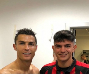 Cristiano Ronaldo y Raoul Bellanova