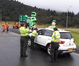 Las autoridades realizaron controles en las vías del país. 