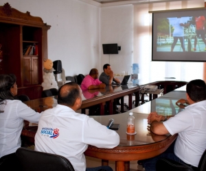 La reunión, que se realizó en la Sala de Juntas del Despacho de la gobernadora Rosa Cotes y contó con la asistencia de los alcaldes de los municipios beneficiados. 