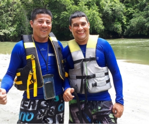 Estos desmovilizados tienen un emprendedimiento ecoturístico en Buritaca. 