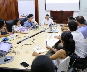 La reunión de la formalización del proyecto contó con la asistencia de delegados del Gobierno Suizo y de la embajada de ese país en Colombia, , entre otros.