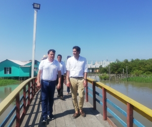 El viceministro de Agua y Saneamiento Básico, José Acero. 