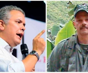 Iván Duque y alias 'El Paisa'