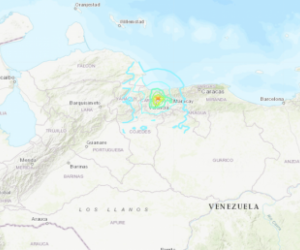 Los sismos se registraron en el norte de Venezuela