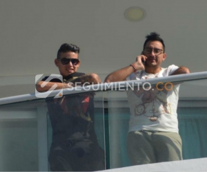 El l futbolista colombiano, James Rodríguez se encuentra disfrutando de las bellezas de Santa Marta.