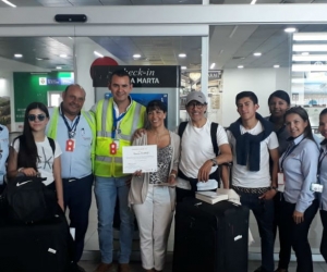 Este hecho fue celebrado en el aeropuerto con la pasajera número dos millones, quien fue reconocida por la Concesión como una de las viajeras insignias para el terminal aéreo Simón Bolívar. 