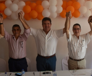 Carlos Mario Mejía, Miguel Amín, Eduardo Diaz-Granados, Hernando Guido, Jorge Castaño.