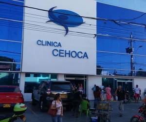 La víctima fue estabilizada por los médicos de la clínica Cehoca.