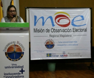 Ambas instituciones trabajaron en conjunto para identificar los municipios con riesgos electorales en el Magdalena.