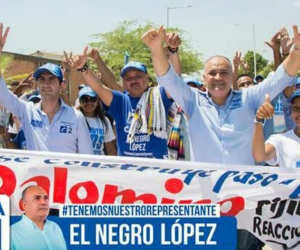   Jorge Luis ‘el negro’ López, confía en el respaldo de su gente, quienes desde el inicio de su carrera política han depositado su voto para ver un Magdalena diferente.