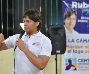 Rubén Jiménez aspira a ser elegido como representante a la Cámara este 11 de marzo.