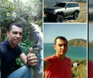 Esta es la imagen con la que los familiares dieron a conocer en redes sociales la desaparición de Jeiner Jair Rincón Blanco.