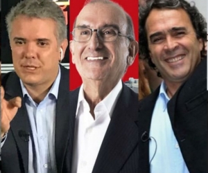 Candidatos presidenciales.