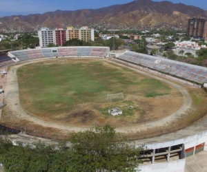 Panorámica del Estadio Eduardo Santos, próximo a ser declarado patrimonio deportivo y cultural.