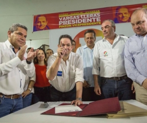 Germán Vargas Lleras dijo que este acuerdo es "sin mermelada".