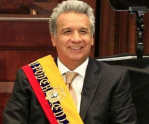 Lenin Moreno, presidente de Ecuador.