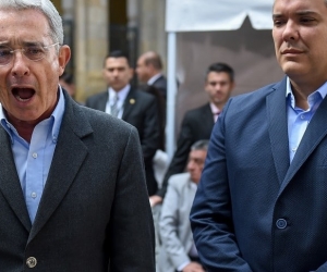 Álvaro Uribe e Iván Duque.