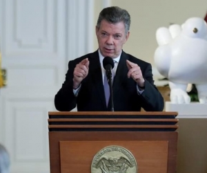 Juan Manuel Santos, presidente de Colombia.