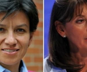 Claudia López y Marta Lucía Ramírez.