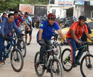 La Universidad del Magdalena celebró de una forma muy activa el Día Internacional de la Biodiversidad Biológica, con el desarrollo del Día S sin carro y sin moto en el que la comunidad universitaria utilizó la bicicleta como medio alternativo de transporte.