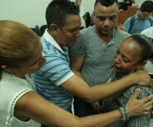 Luz Divina Cabarcas, madre de Gabriela Andrea, joven violada y asesinada en Barranquilla.