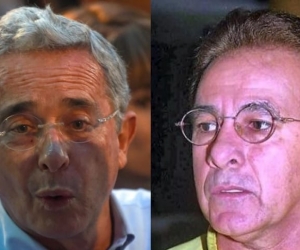 Álvaro Uribe y Eudaldo Díaz Salgado 