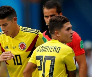 James Rodríguez y Juan Fernando Quintero conducirán el mediocampo de Colombia.