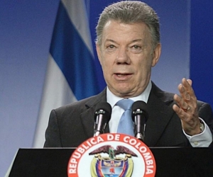 Juan Manuel Santos, presidente de Colombia.