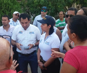 La gerente de la Essmar se reunió con la comunidad.