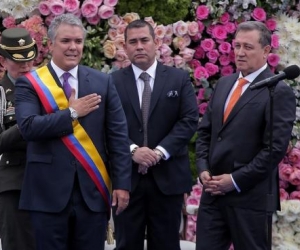 Ceremonia de posesión del presidente Iván Duque este 7 de agosto. 