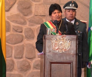 El presidente de Bolivia, Evo Morales. 